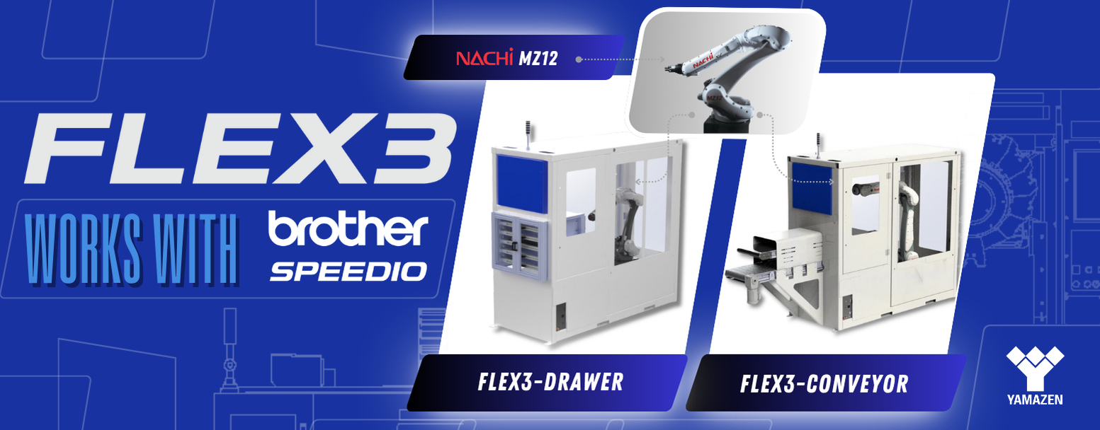FLEX3 Automation: Elevating CNC Machine Performance with 5-Axis-Ready Manufacturing Solutions